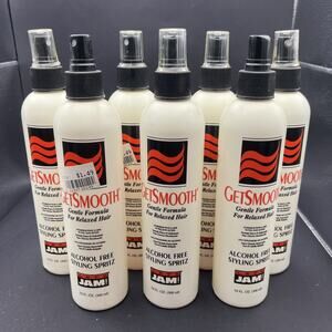 (7) Lets Jam Get Smooth Gentle Formula Relaxed Hair Styling Spritz Spray 1994